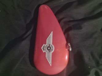 Harley-Davidson case and writing pin