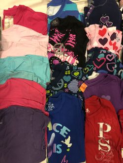 Girls size 10-12 bundle tops 30pcs