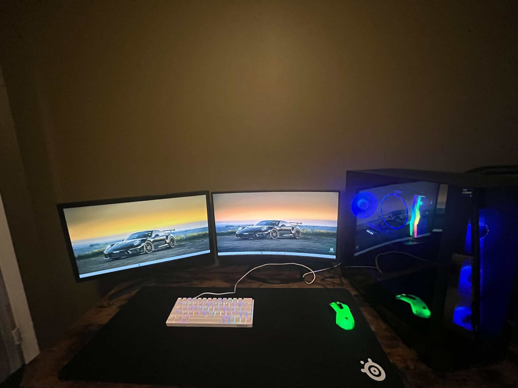 Gaming PC + 160Hz + 240hz Monitors