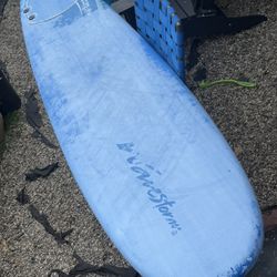 8’ Wavestorm Soft Top Surfboard 