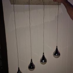 Hanging Four Bulb Chandelier