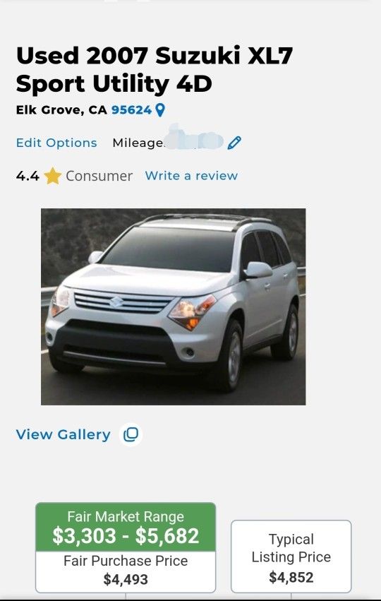2008 Suzuki Xl-7