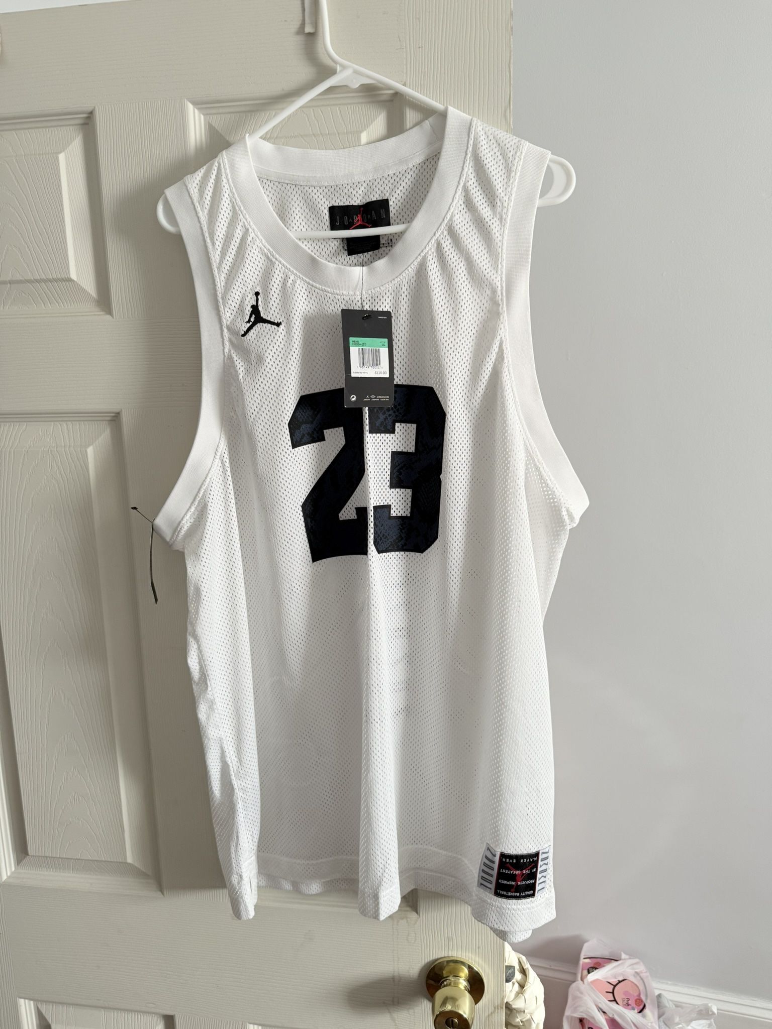 Air Jordan Jersey Rare Size Xl Brand New