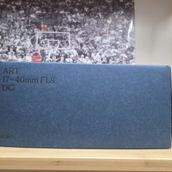 Brand new Sigma 17-40mm f/1.8 DC Art Lens (Sony E)