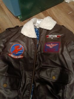 Top gun jacket kids
