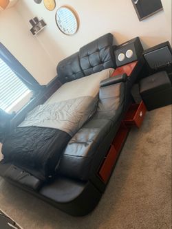 Queen Bed Frame (no mattress)