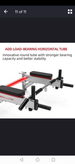 Pull up bar wall mount