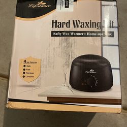 Brand New Sealed Lifestance Hard Waxing Kit Warmer Home Use Wax 