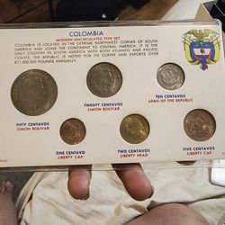 COLUMBIA COINS Modern Uncirculated Type Set