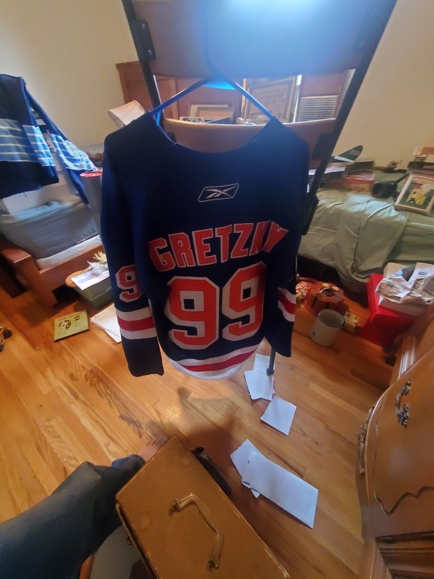 NY Rangers Wayne Gretzky Hockey Jersey