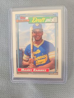 Manny Ramirez Topps Draft Pick card #156