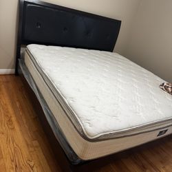 King Size Frame/Box Sprint $160, Mattress $190, MUST GO TODAY (SUNDAY)