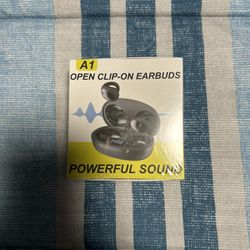 open ear clip on earbuds
