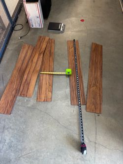 Repurpose faux wood panels