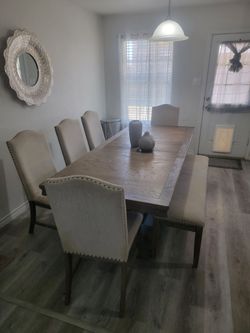 Formal Dining table and chairs