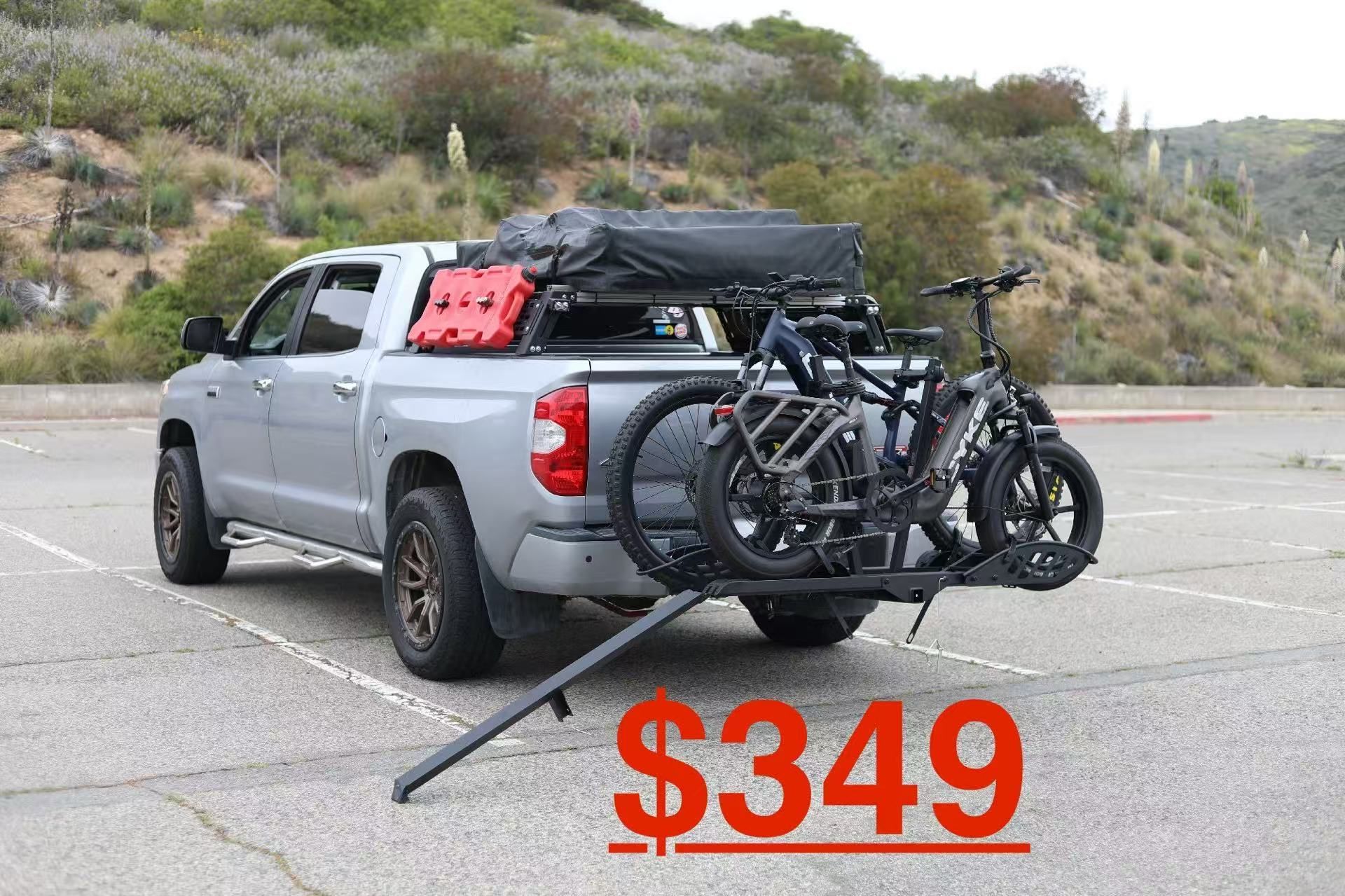 Electric Bike Hitch Rack