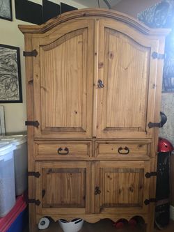 SOLID WOOD rustic, pinewood, traditional, rustic armoire
