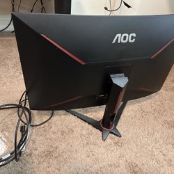 AOC 31.5 Inch curved Monitor 144hz 1440p VA Panel