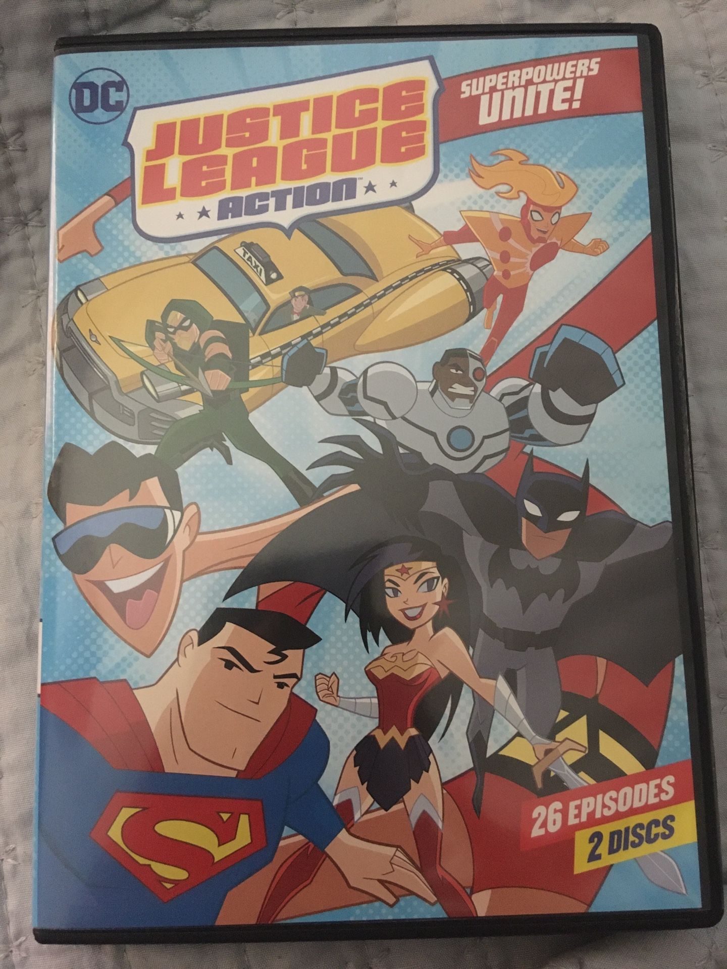 BATMAN JUSTICE LEAGUE ACTION DVD