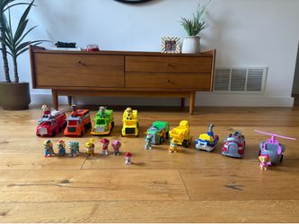 Paw Patrol Toy Lot