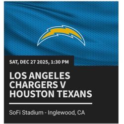 Chargers Vs Texans 