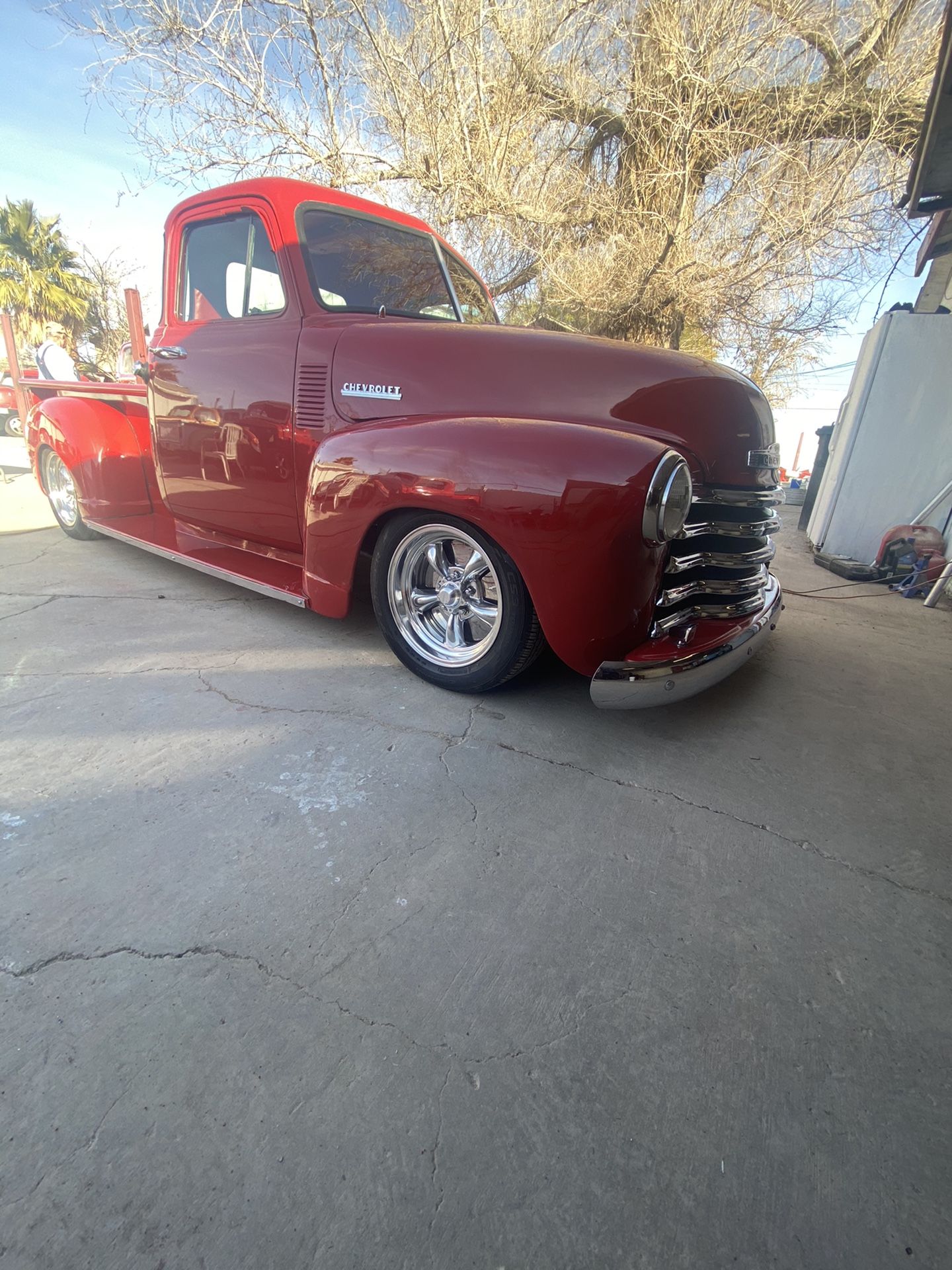 1950 5 window Chevy truck