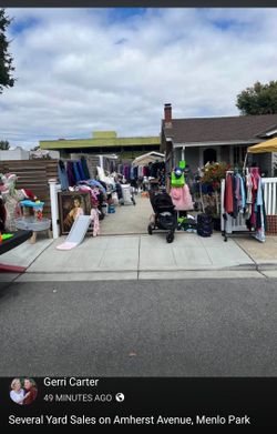 GARAGE SALE AMHERST Avenue  Menlo Park