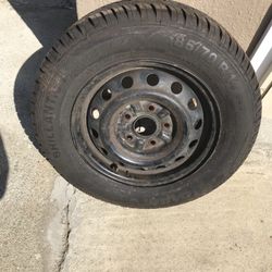 1 Spare Tire 14 In Rim