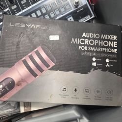 Audio microphone for smartphone