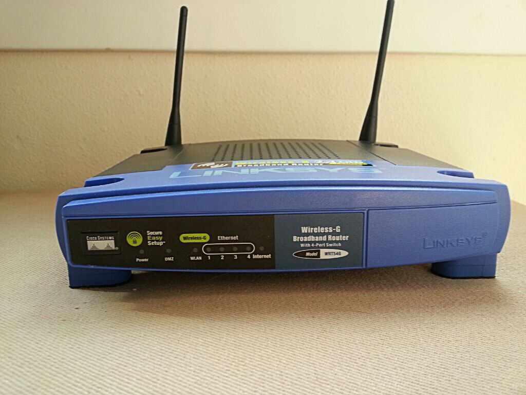 Linksys WRT54GL Wireless-G Broadband Router