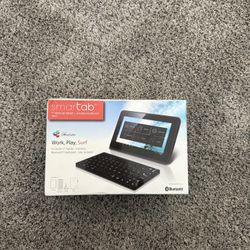 Smartab 7" Internet Tablet Srf77bk W/ Wireless Keyboard Carry Case