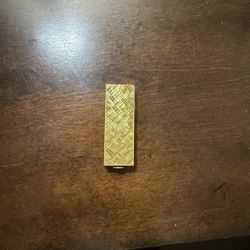 Dunhill Rollagas Barley Gold-Plated Lighter