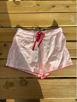 Pink heart shorts