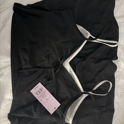 New Wild Fable Small Black And White Silky Dress