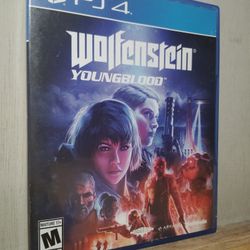 PS4 Wolfenstein YOUNGBLOOD👈😎