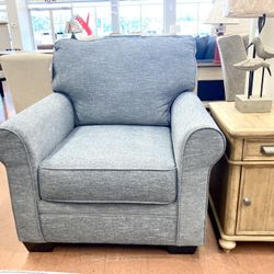 New Blue Club Chair