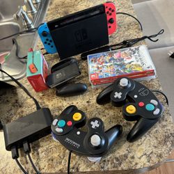 Nintendo Switch w/ Games & Accessories