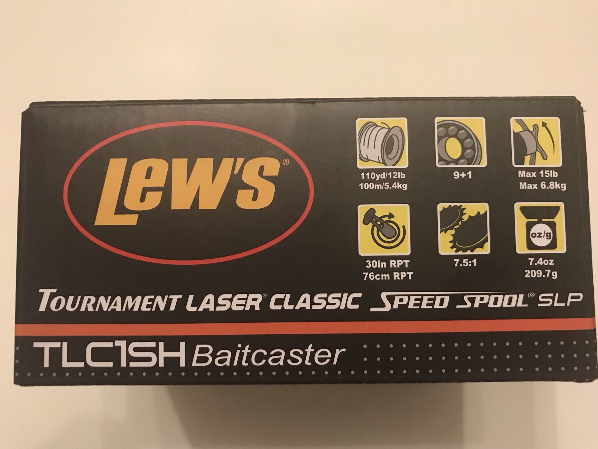 Lew's Tournament Laser Classic Speed Spool SLP right hand