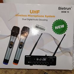 Bietrun Wireless Microphones Wxm 15