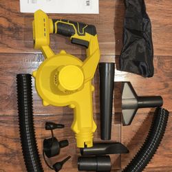 Electric Leaf Blower for Dewalt 20V Max Battery -, Brushless Motor, 6-Speed