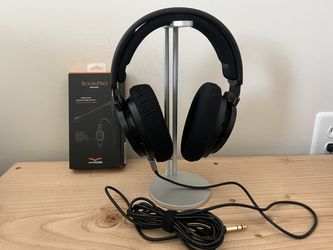 Philips SPH9600 Open Back Headphones with V Moda BoomPro Mic
