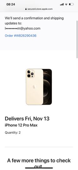 Iphone 12 promax 128g, 256g, & 512g