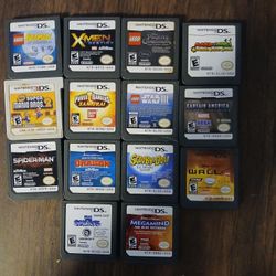 14 NINTENDO DS Games