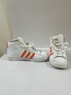 Shell Toe Addidas (Orange stripe)