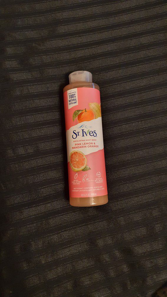 St Ives Pink Lemon & Mandarin Orange Body Washes 22oz