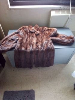 Mink coat