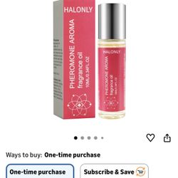 Roll-On Pheromone Perfume for Women, rollerball perfume, travel perfume, clean perfume Long-Lasting Pheromone-Infused Essential Oil - 0.34 fl.oz (10mL