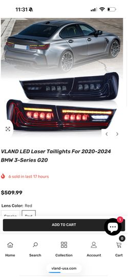 tail lights m340/g80