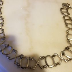 X O Metal Belt
