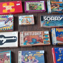 Collectible Board Games Mostly Used $20-$40obo EACH